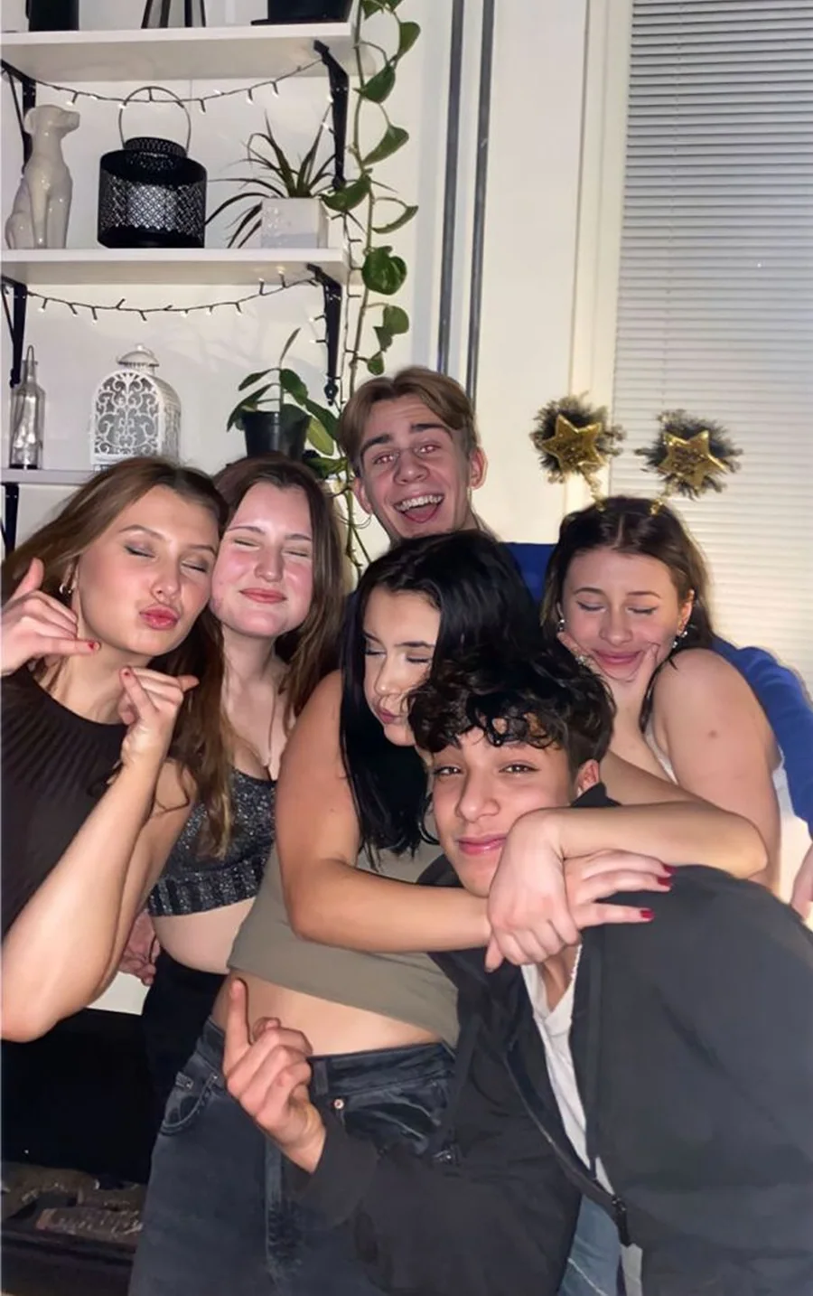 JayJen community members taking a group selfie
